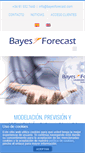 Mobile Screenshot of bayesforecast.com