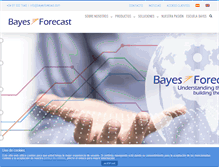 Tablet Screenshot of bayesforecast.com